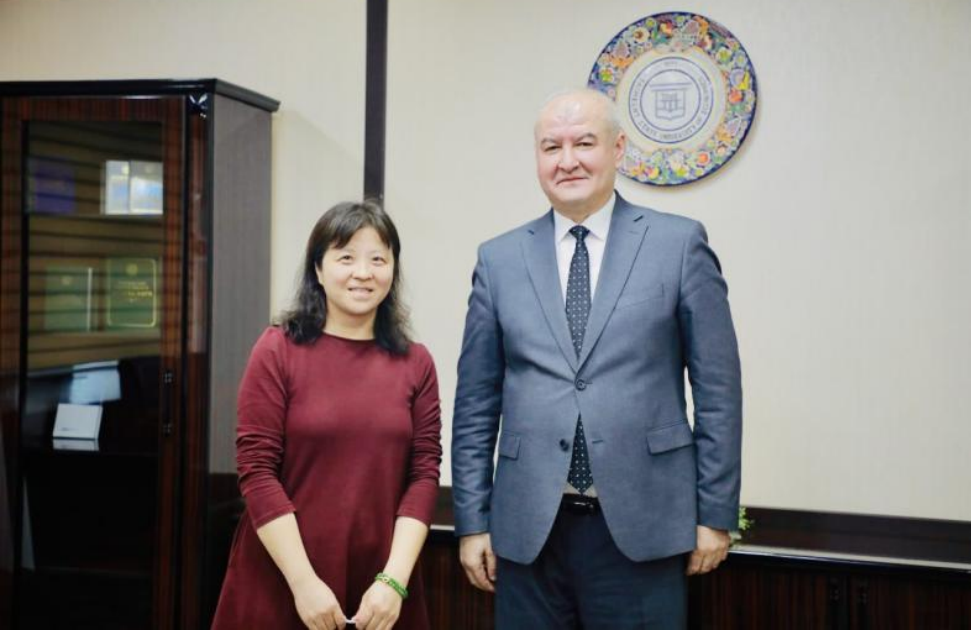球盟会新闻公司纪莉教授一行赴乌兹别克斯坦和哈萨克斯坦开展教育访问
